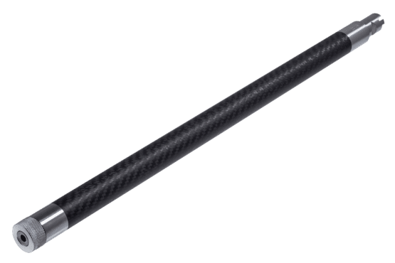 This 18 inch barrel for the CZ 455 rimfire is suppressor ready and features carbon fiber heat dispersing texture.